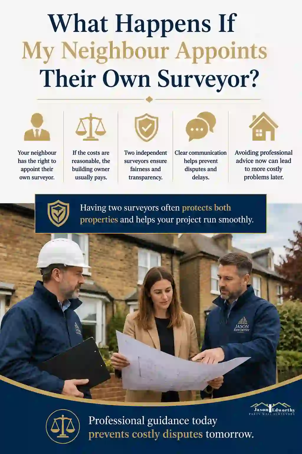 What Happens If My Neighbour Appoints Their Own Surveyor Havant?