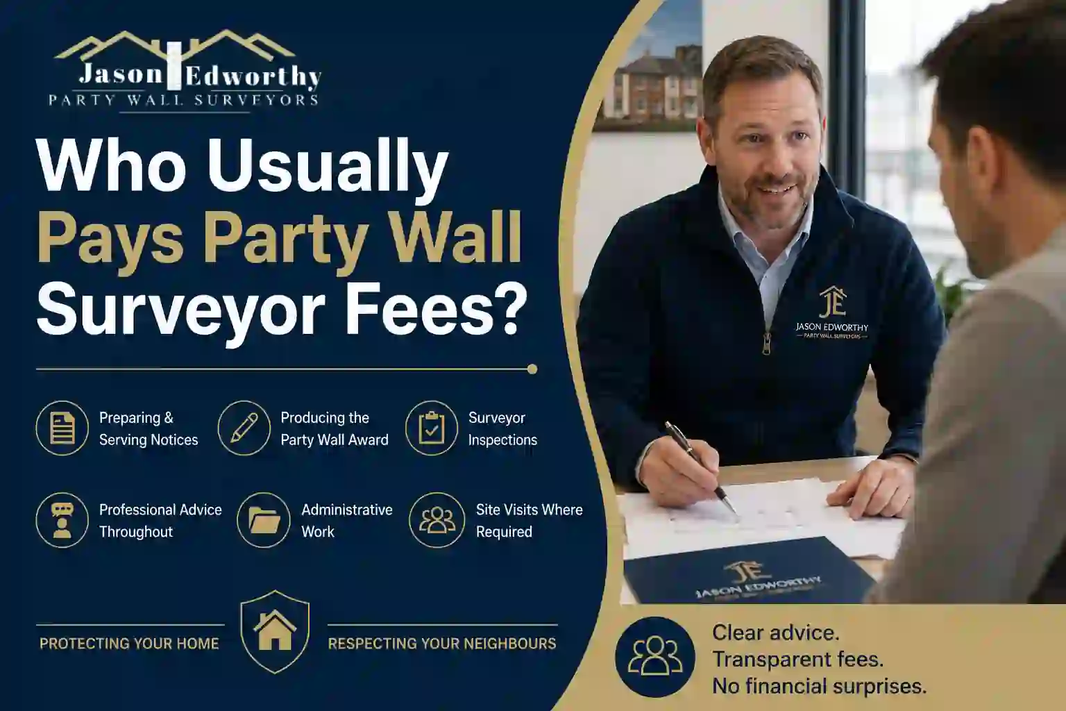 Who Usually Pays Party Wall Surveyor Fees Havant?